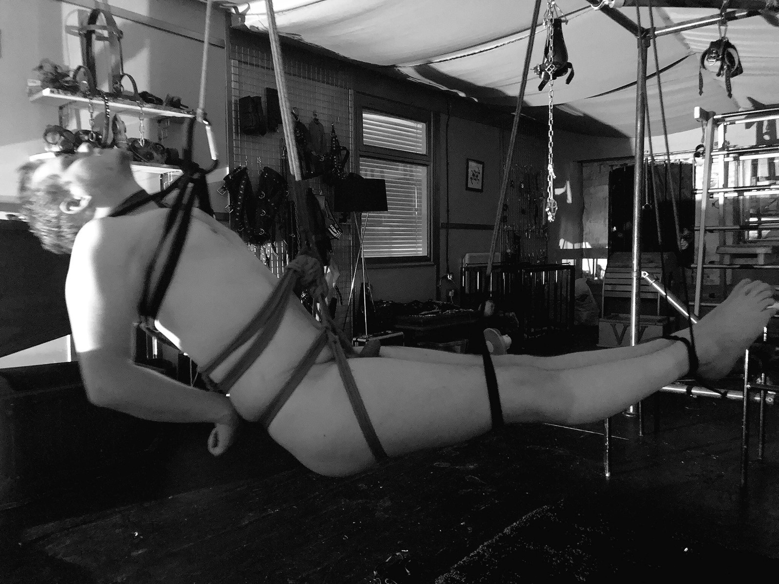 Rope Suspension Bondage Mistress Derby